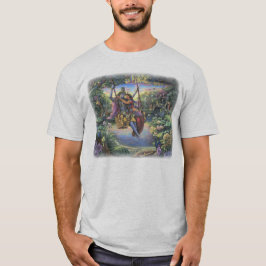 Camiseta Radha Krishna no t-shirt do balanço