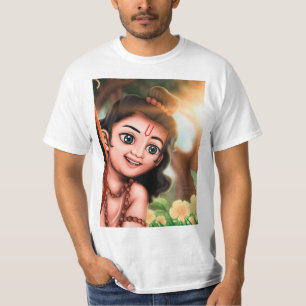 Camiseta Radhe Radhe T-Shirt - Abraçar Espiritualidade "Rad