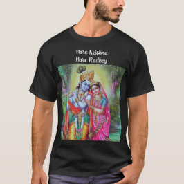 Camiseta Radhey Krishna Hare Hare AUM