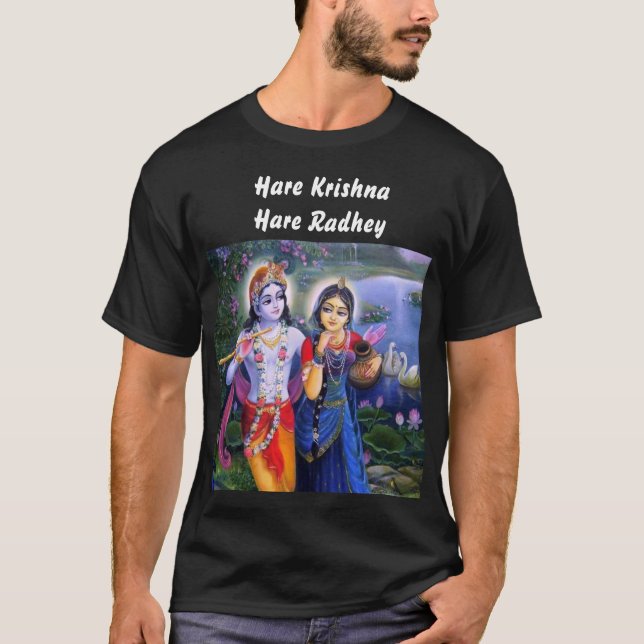 Camiseta Radhey Krishna Hare Krishna (Frente)