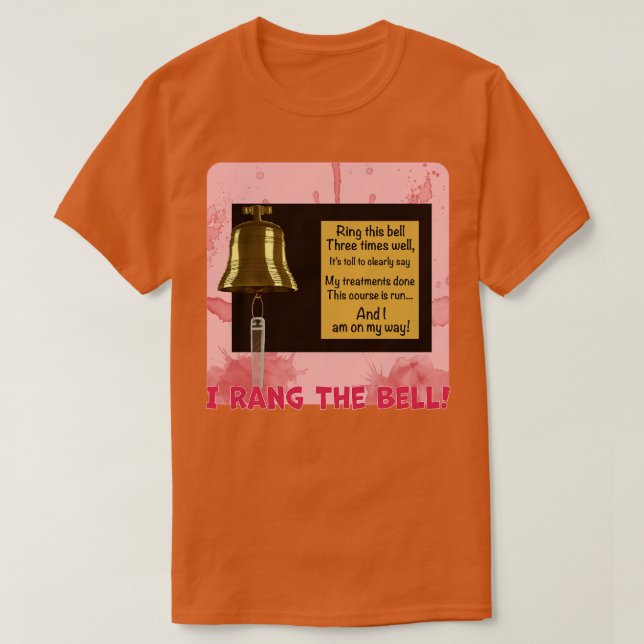 Camiseta Radiação da célula para anel (Frente do Design)