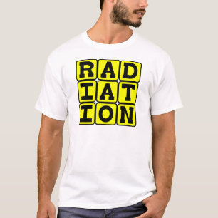 Camiseta Radiação, Fique Longe