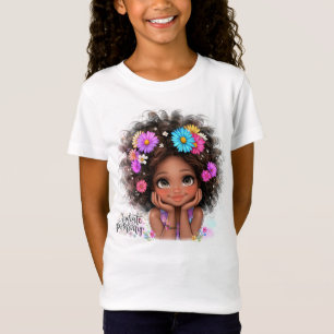 Camiseta Radiação Positividade Quirky Girl T-Shirt