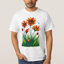 Camiseta Radiant Bloom Burst