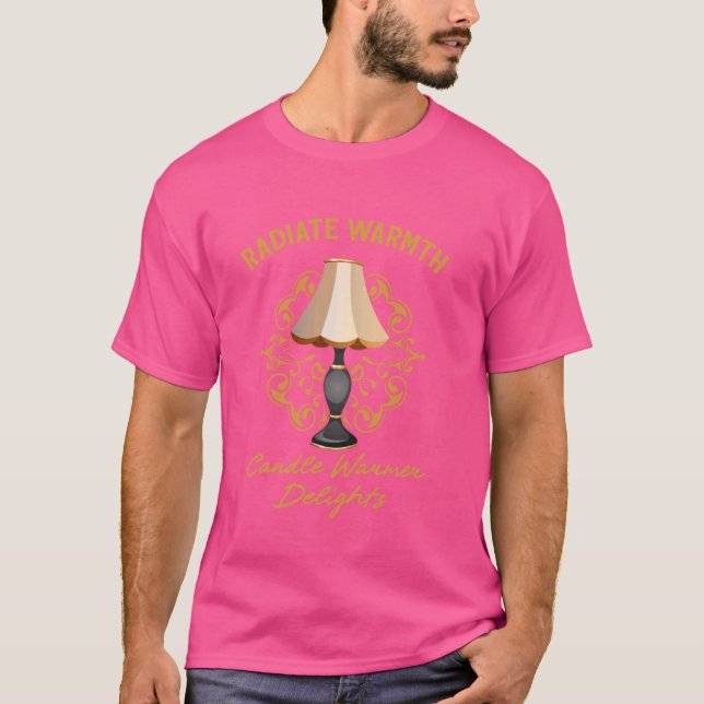 Camiseta Radiate Warmer Cander Delights Cander Lover (Frente)