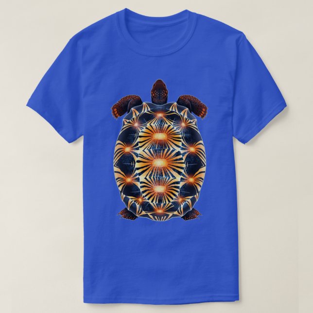 Camiseta Radiated Tortoise (Frente do Design)