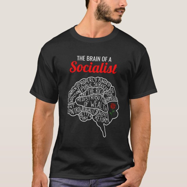 Camiseta Radical esquerdista político progressista democrat (Frente)