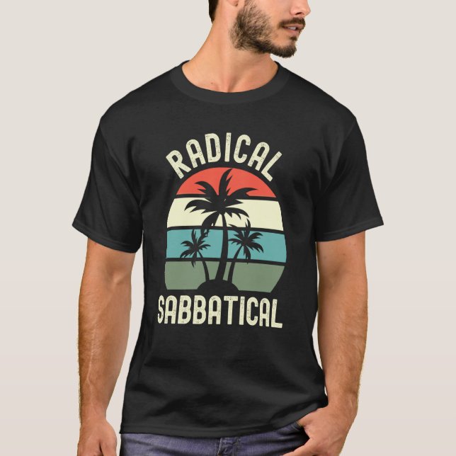 Camiseta Radical Sabbatical Professor Sabbatical Sabbatical (Frente)