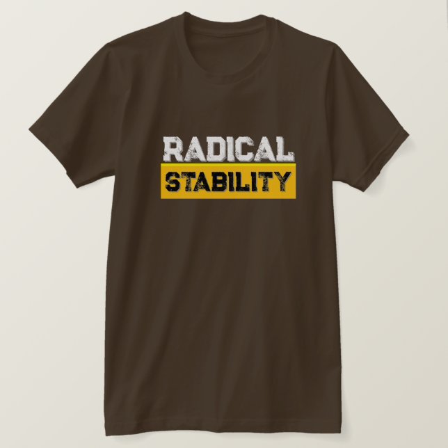 Camiseta Radical Stability Street Wear T-Shirt (Frente do Design)