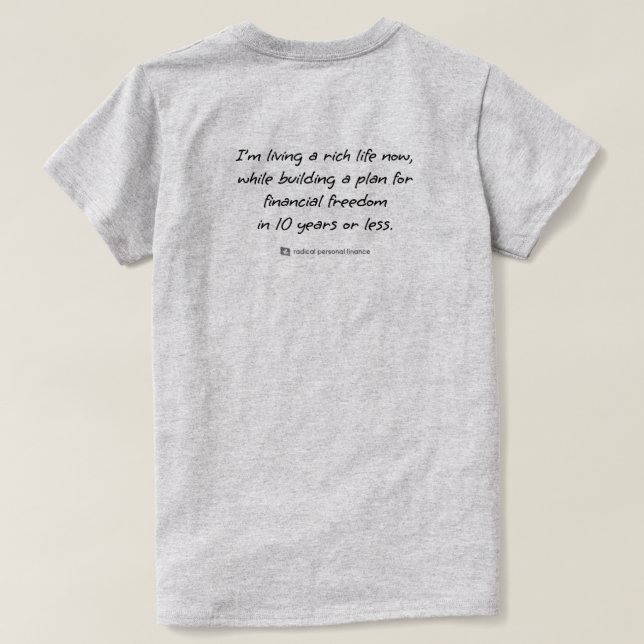 Camiseta Radical Statement (M/F) (Verso do Design)