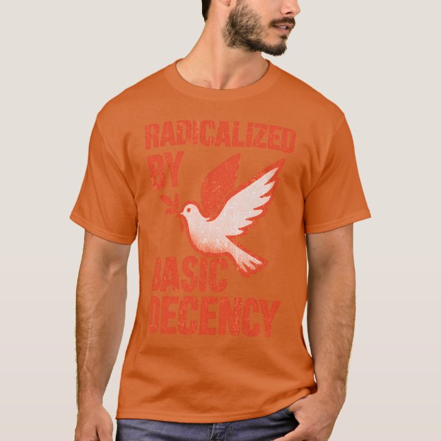 Camiseta Radicalizado Floral por Ativo Feminista de Decênci (Frente)