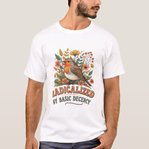 Camiseta Radicalizado pela Decência Básica Inspiração Vinta