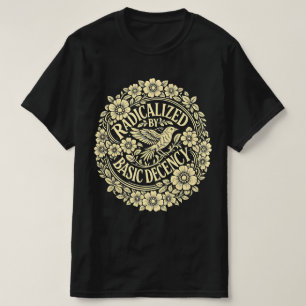 Camiseta Radicalizado pela Decência Básica Vintage Pássaro 