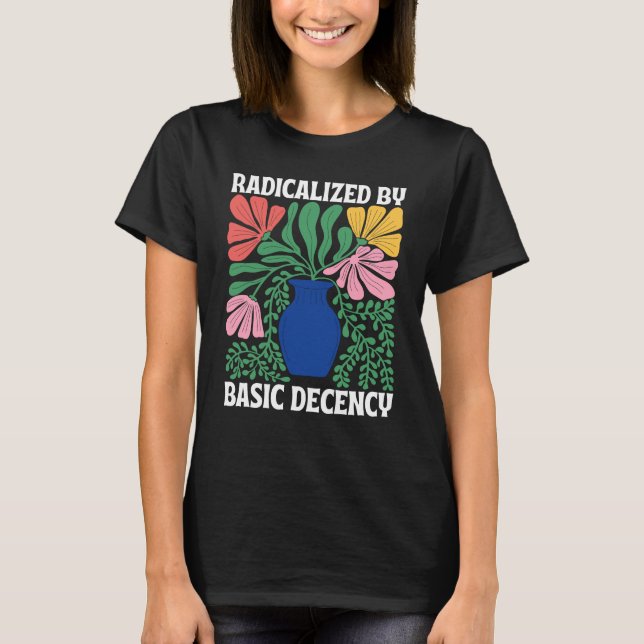 Camiseta Radicalizado por Decência Básica FDT Social-Democr (Frente)