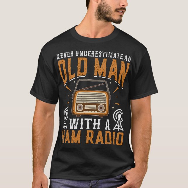 Camiseta Rádio amador S2 Ham (74) (Frente)