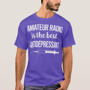 Camiseta Rádio Amateur de Radio Ham, antidepressivo