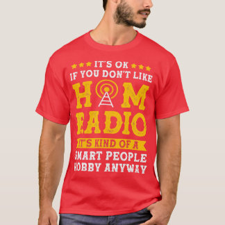 Camiseta Rádio Amateur Humor Funny Ham, Operador De Rádio M