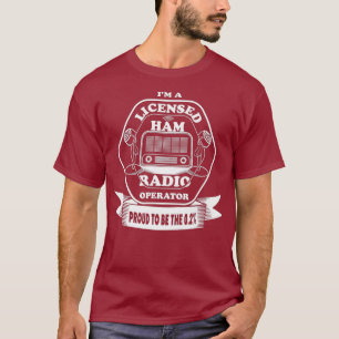 Camiseta Rádio Amateur Shirts Ham Radio Shirt Ham