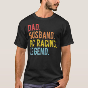 Camiseta Rádio Controlada por Legenda de Corrida RC Marido