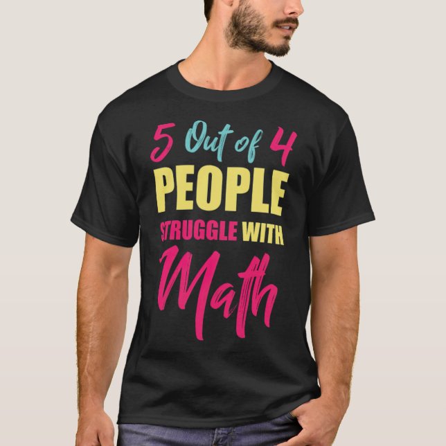 Camiseta Rádio da série de televisão matemática (Frente)