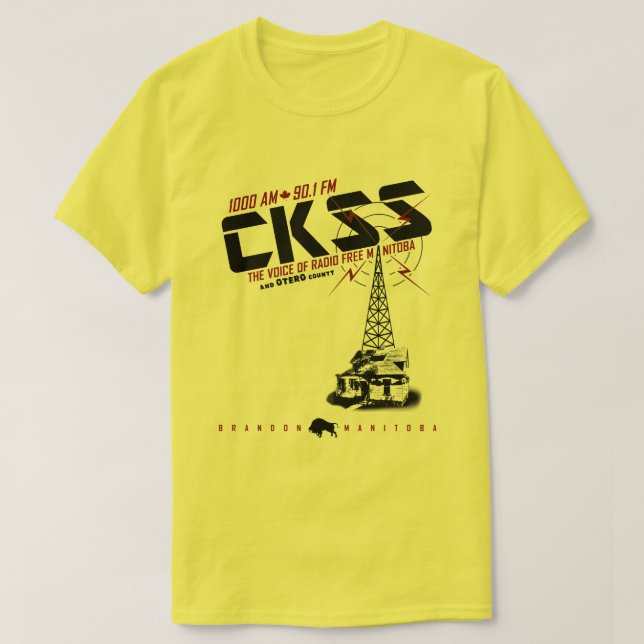 CAMISETA RÁDIO DE CKSS (Frente do Design)