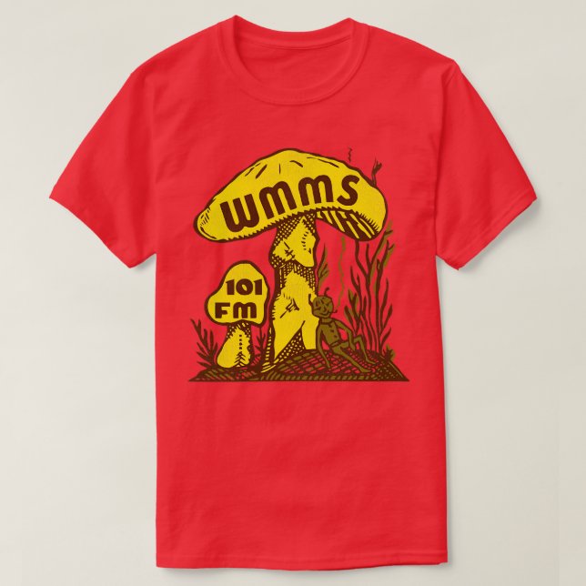 Camiseta Rádio FM WMMS 101 (Frente do Design)