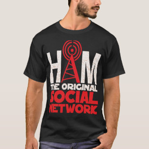 Camiseta Rádio Ham A Rede Social Original