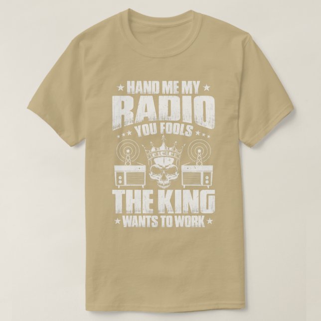 Camiseta Rádio Ham Amateur Radio Ham (12) (Frente do Design)