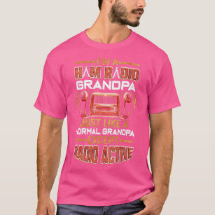 Camiseta Rádio Ham Avô Rádio Amador Avô Vovô TShirt