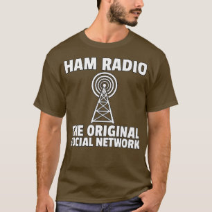 Camiseta Rádio Ham Oferece Rádio Amador Premium