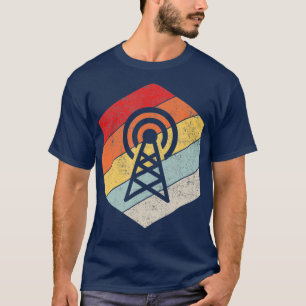 Camiseta Rádio Ham, Operador Amatador Vintage Retro