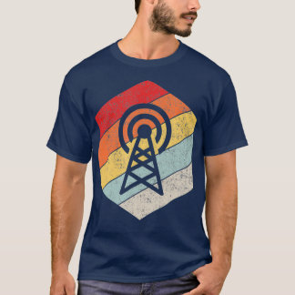 Camiseta Rádio Ham, Operador Amatador Vintage Retro