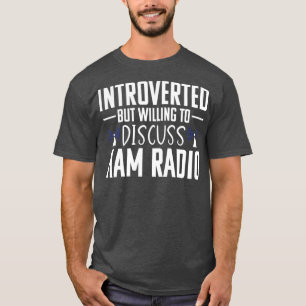 Camiseta Rádio Ham Rádio Operador Amateur Radio Funny Int