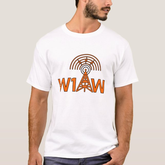 Camiseta Rádio Ham W1AW (Frente)