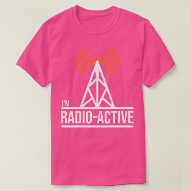 Camiseta Rádio Im Radio Ative Ham Radio (2) (Frente do Design)
