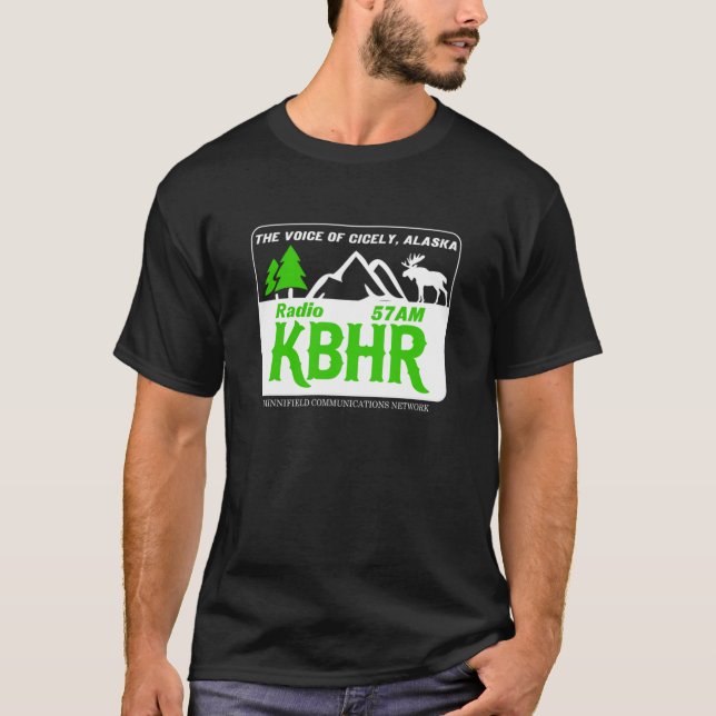 Camiseta Rádio K-BHR inspirado na exposição do Norte (Frente)