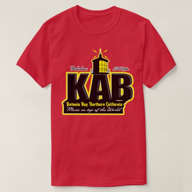 Camiseta Rádio KAB (Frente do Design)