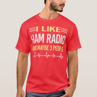 Camiseta Rádio Pessoas Ham Rádio Amador