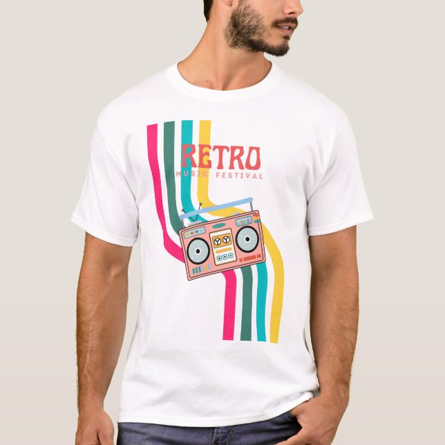 Camiseta Rádio Retro (Frente)
