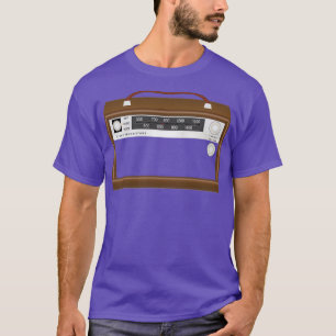 Camiseta Rádio retrovisor rádio Vintage rádio 2