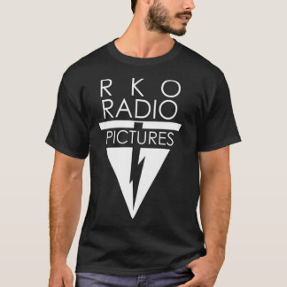 Camiseta Rádio RKO Imagens Clássicas de T-Shirt