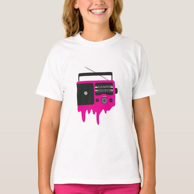 Camiseta Rádio Rosa de Fusão (Frente)