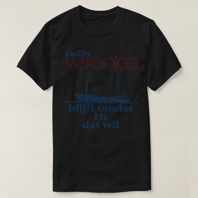Camiseta Radio Veronica 1960 (Frente do Design)