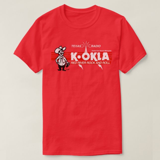 Camiseta Rádio Vintage KOKLA (Frente do Design)