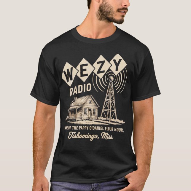 Camiseta Rádio WEZY (Frente)