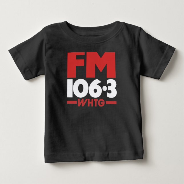 Camiseta rádio WHTG 106.3 FM - Camiseta _ Hoodie (Frente)