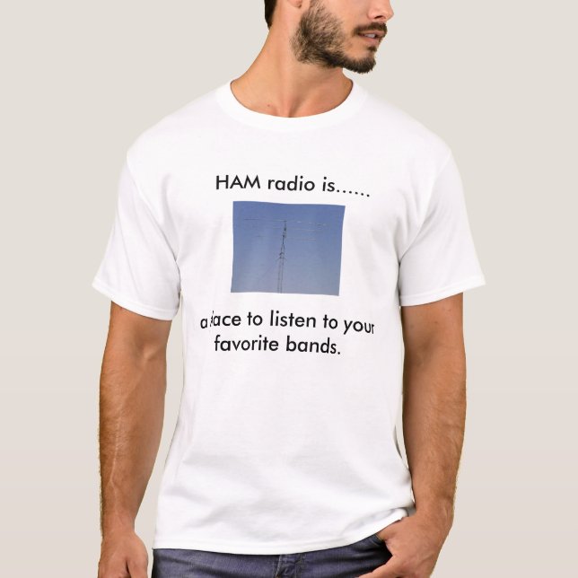 Camiseta Radioamador (Frente)