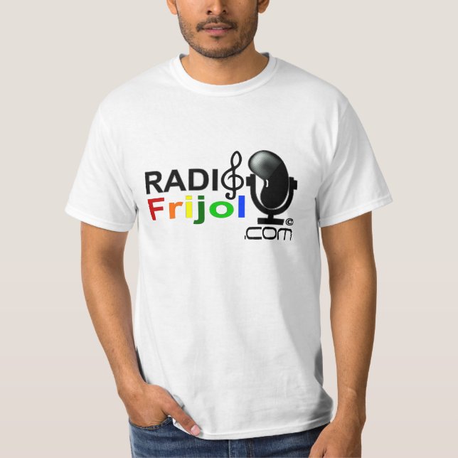 CAMISETA RADIOFRIJOL, T-SHIRT CUSTOMIZÁVEIS (Frente)