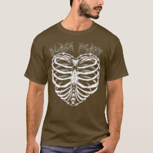 Camiseta Radiógrafo H da radiógrafa H da gaiola do Coração 