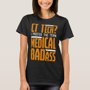 Camiseta Radiologia Ct Tech Engraçada Digitalização Ct Cat
